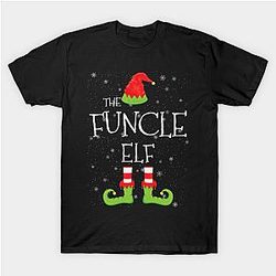 Funcle Elf Family Matching Christmas Group Funny Gift Classic T-shirt TP1002