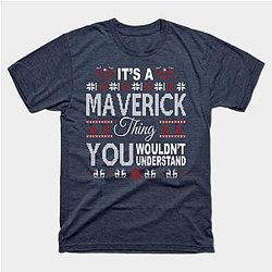 It's MAVERICK Thing You Wouldn't Understand Xmas Family Name Classic T-shirt TP1002
