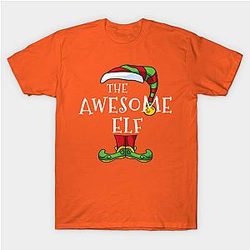 the Awesome Elf Family Matching Classic T-shirt TP1002