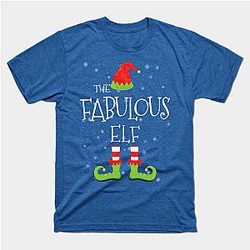 FABULOUS Elf Family Matching Christmas Group Funny Gift Classic T-shirt TP1002
