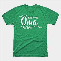 Die Beste Oma Der Welt German Worlds Best Grandma Classic T-shirt TP1002