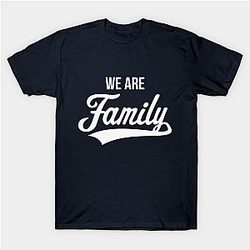 We Are Family (White) Classic T-shirt TP1002