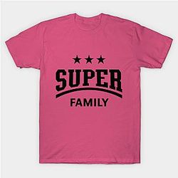 Super Family (Black) Classic T-shirt TP1002