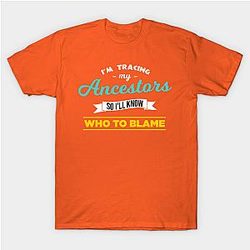 I´m Tracing My Ancestors Genealogist Genealogy Ancestry Gift Classic T-shirt TP1002