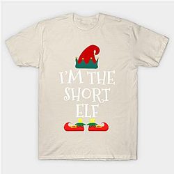 I am Short Elf Funny  Family Christmas Classic T-shirt TP1002