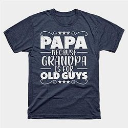Papa Grandpa Dad Father's Day Grandparent Classic T-shirt TP1002