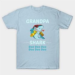 Family Shark 1 GRANDPA Classic T-shirt TP1002