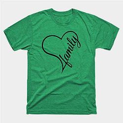 Love My Family Cute Family Classic T-shirt TP1002