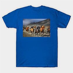 Running Horses Classic T-shirt TP1002