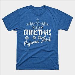 This Is My Christmas Pajama Shirt. Awesome Christmas Gift Idea For Mom Classic T-shirt TP1002