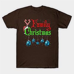 Family Christmas Classic T-shirt TP1002
