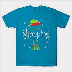 Shopping Elf Matching Family Group Christmas Party Pajama Classic T-shirt TP1002