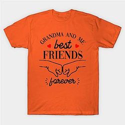 Best Grandma shirt Grandma gift from Grandson Granddaughter Grandkids Classic T-shirt TP1002