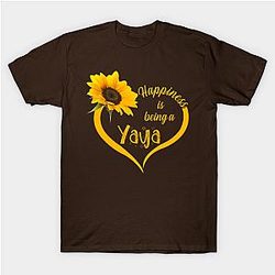 Happiness Is Being A Yaya Classic T-shirt TP1002
