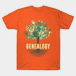 Genealogy Tree Hand Family Tree Historian Gift Classic T-shirt TP1002