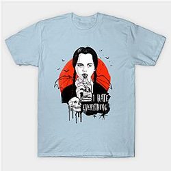 Wednesday art print Classic T-shirt TP1002