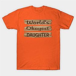 Wooden Sign DAUGHTER Classic T-shirt TP1002