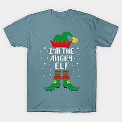 I'm The Angry Elf Family Christmas Classic T-shirt TP1002