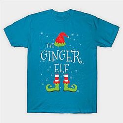 GINGER Elf Family Matching Christmas Group Funny Gift Classic T-shirt TP1002