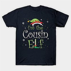 I'm The Cousin Elf Christmas Gift Idea Xmas Family Classic T-shirt TP1002