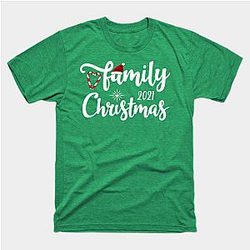 Love My Family Cute Family Christmas 2021 Classic T-shirt TP1002