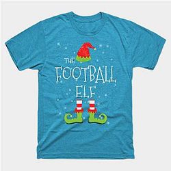 FOOTBALL Elf Family Matching Christmas Group Funny Gift Classic T-shirt TP1002