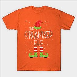 ORGANIZED Elf Family Matching Christmas Group Funny Gift Classic T-shirt TP1002