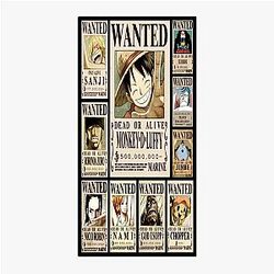 One Piece Beach Towels - Wanted Poster Anime Printed Beach Towel
