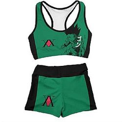 Hunter x Hunter Activewear - Gon Freecss Cosplay Costume Workout Cloth