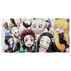 Demon Slayer Beach Towels - Multi Characters Printed Anime Beach Towel
