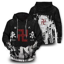 Tokyo Revengers Manji Gang Unisex Pullover Hoodie FDM3006