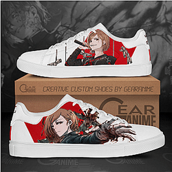 Jujutsu Kaisen Kugisaki Nobara Skate Shoes Custom Anime Shoes GA3006