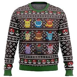Pokemon Eeveelution Ugly Christmas Sweater ANA2207