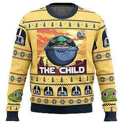 Baby Yoda the Child Mandalorion Star Wars Ugly Christmas Sweater ANA2207