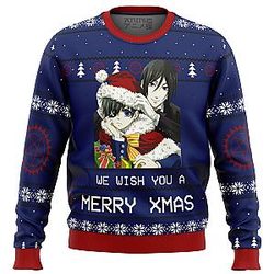 Black Butler Merry Xmas Ugly Christmas Sweater ANA2207