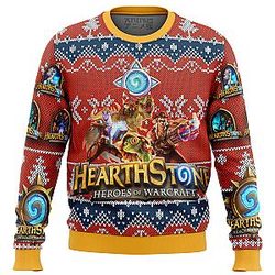 Hearth Stone Alt Ugly Christmas Sweater ANA2207