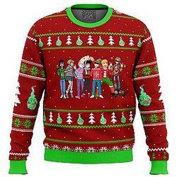 Mob Psycho 100 Holiday Ugly Christmas Sweater ANA2207