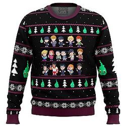 Mob Psycho 100 Sprites Ugly Christmas Sweater ANA2207