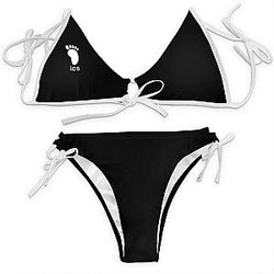 Haikyuu Swimsuits - Anime Two-piece Bikini Black Color