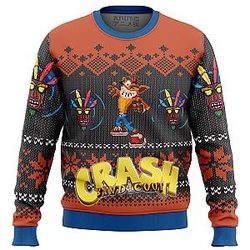 Crash Bandicoot Alt Ugly Christmas Sweater ANA2207