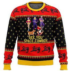 Cowboy Bebop See You Space Cowboy Ugly Christmas Sweater ANA2207