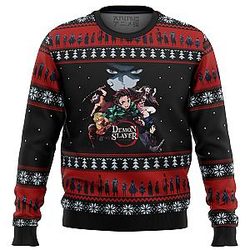 Demon Slayer Poster Ugly Christmas Sweater ANA2207