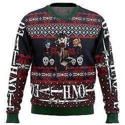 Death Note Characters Alt Ugly Christmas Sweater ANA2207