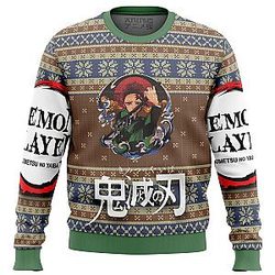 Demon Slayer Alt Ugly Christmas Sweater ANA2207