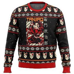 Demon Slayer Tanjiro Ugly Christmas Sweater ANA2207
