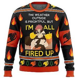 FAIRYTALE NATSU fired up Ugly Christmas Sweater ANA2207