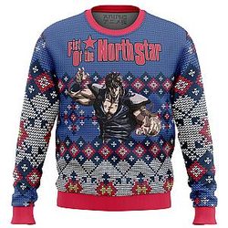 Fist of the North Star Alt Ugly Christmas Sweater ANA2207