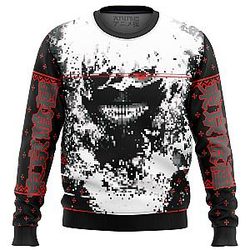 Tokyo Ghoul Kaneki Splatter Ugly Christmas Sweater ANA2207