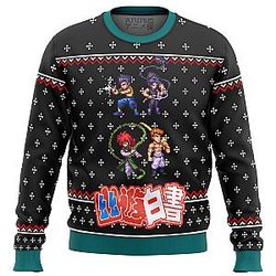 YU YU HAKUSHO Ghost Fighter Sprite Ugly Christmas Sweater ANA2207