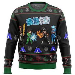 YU YU HAKUSHO Ghost Fighter Characters Ugly Christmas Sweater ANA2207